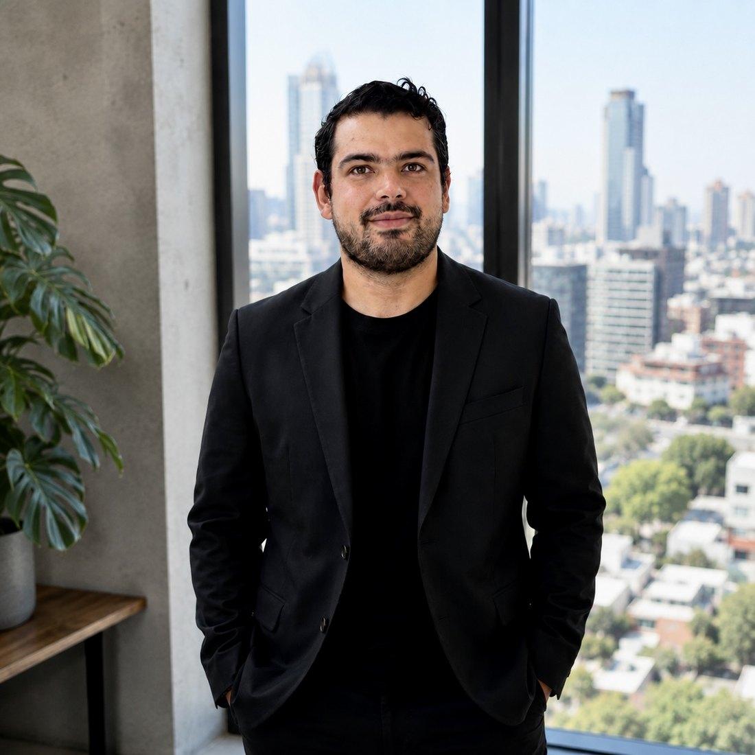 Retrato de Juan Carlos Ibarra Quezada, socio fundador de Ibarra Quezada Abogados